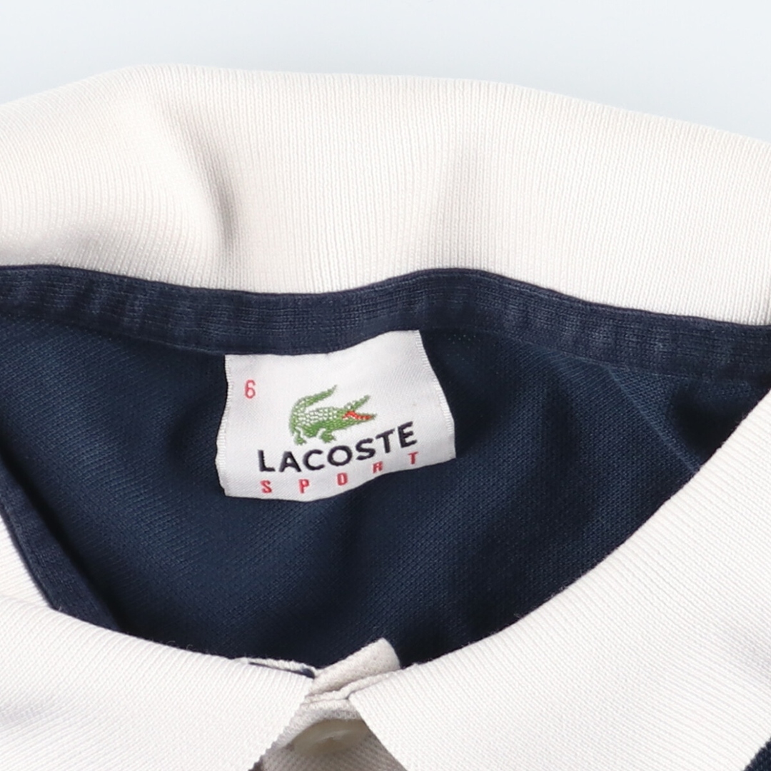 LACOSTE(ラコステ)の古着 ラコステ LACOSTE SPORT 半袖 ポロシャツ 6 メンズL /eaa444829 メンズのトップス(ポロシャツ)の商品写真