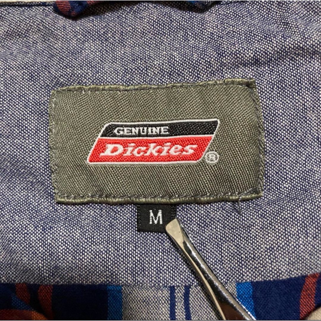 Dickies(ディッキーズ)の【古着】メンズ Dickies 半袖シャツ チェックシャツ ストリー メンズのトップス(シャツ)の商品写真