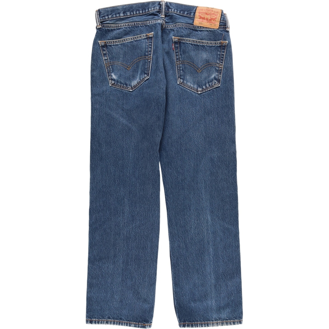 Levi's(リーバイス)の古着 リーバイス Levi's 505 テーパードデニムパンツ メンズw35 /eaa446122 メンズのパンツ(デニム/ジーンズ)の商品写真