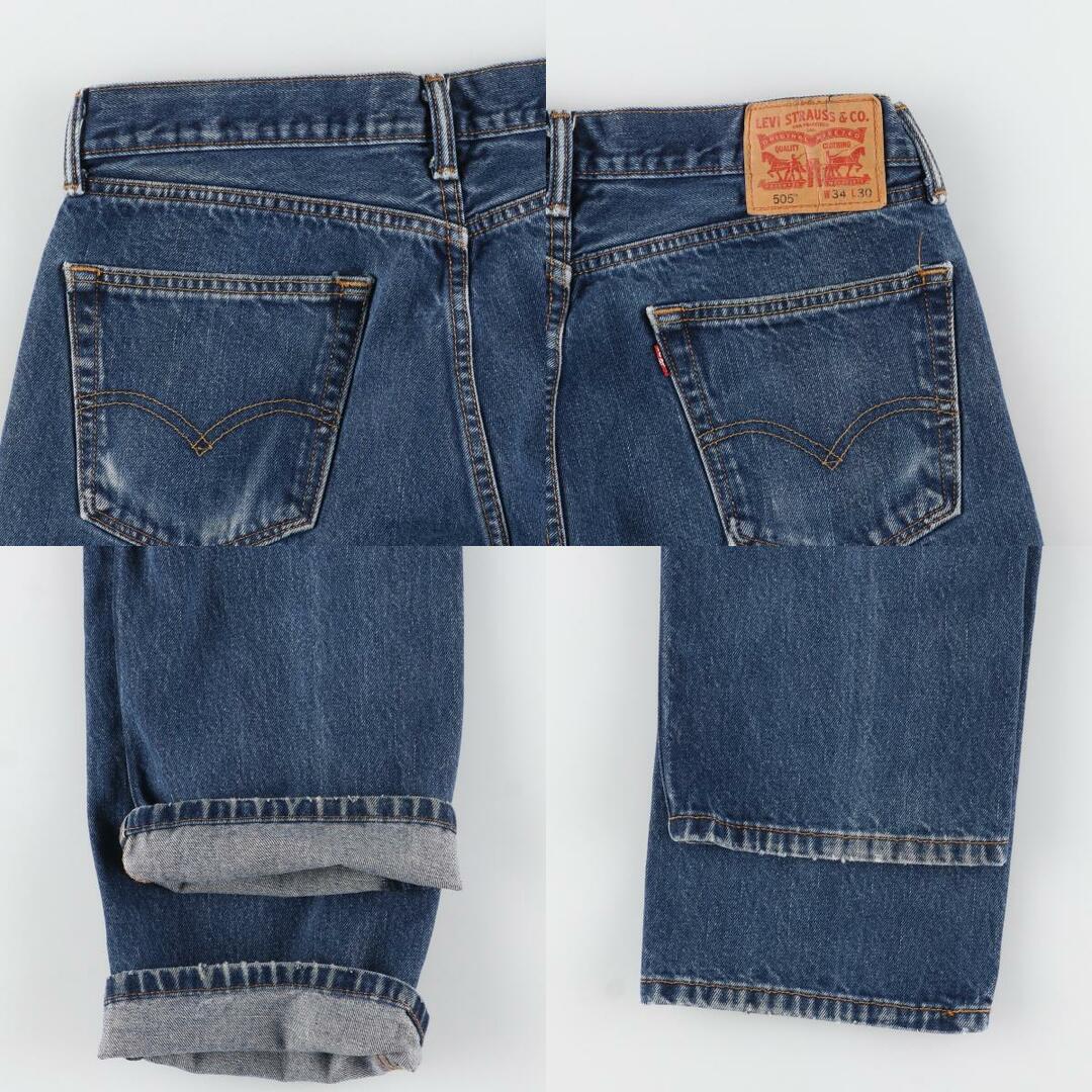 Levi's(リーバイス)の古着 リーバイス Levi's 505 テーパードデニムパンツ メンズw35 /eaa446122 メンズのパンツ(デニム/ジーンズ)の商品写真