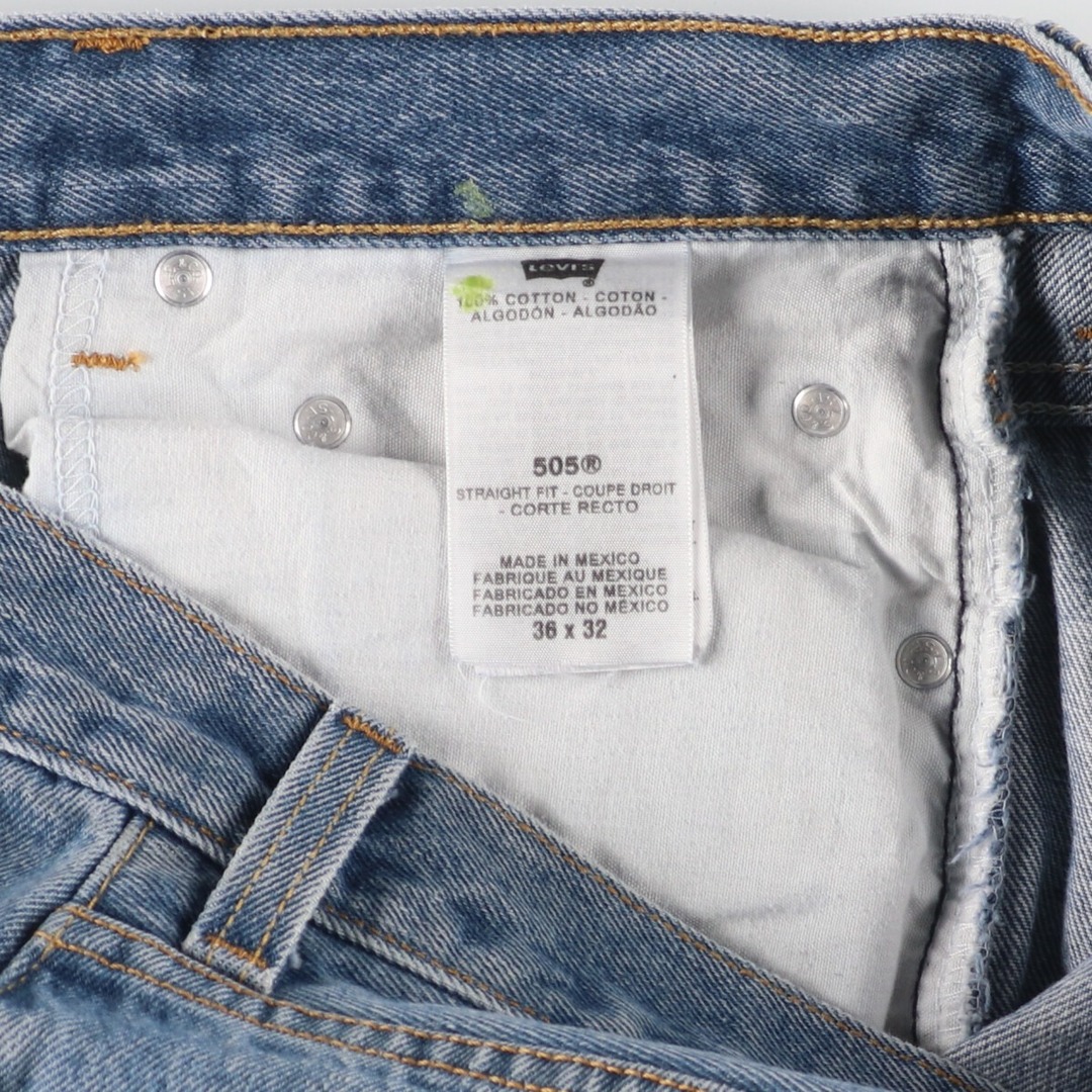 Levi's(リーバイス)の古着 リーバイス Levi's 505 REGULAR FIT テーパードデニムパンツ メンズw37 /eaa446123 メンズのパンツ(デニム/ジーンズ)の商品写真