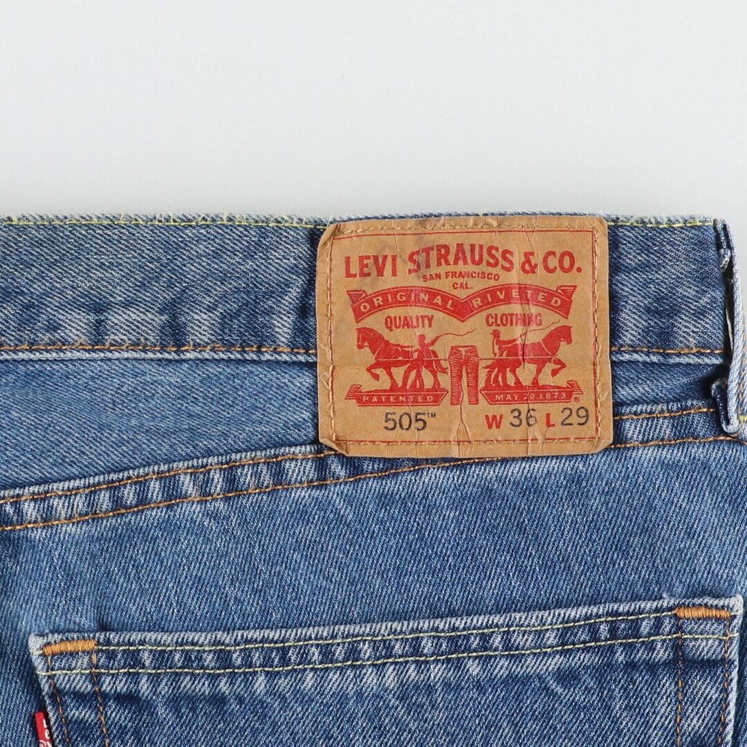 Levi's(リーバイス)の古着 リーバイス Levi's 505 テーパードデニムパンツ メンズw37 /eaa446125 メンズのパンツ(デニム/ジーンズ)の商品写真