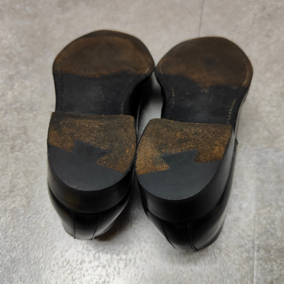 REGAL(リーガル)の【REGAL】リーガル プレーントゥ ダービーシューズ ブラック メンズの靴/シューズ(ドレス/ビジネス)の商品写真