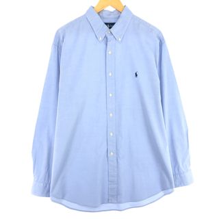 ラルフローレン(Ralph Lauren)の古着 ラルフローレン Ralph Lauren CLASSIC FIT 長袖 ボタンダウンシャツ メンズXL /eaa446704(シャツ)