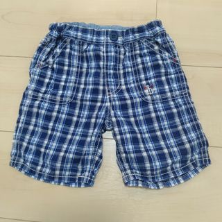 ミキハウス(mikihouse)の良品 ミキハウス チェック柄 ハーフパンツ 110(パンツ/スパッツ)