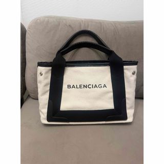 バレンシアガ(Balenciaga)のbalenciaga ネイビーカバスS(トートバッグ)