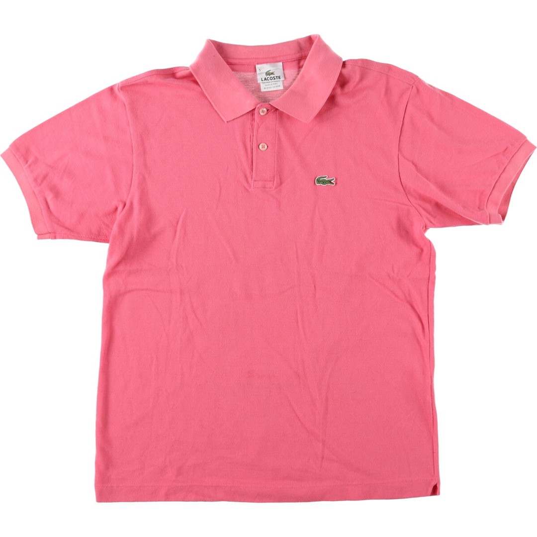 LACOSTE(ラコステ)の古着 ラコステ LACOSTE フランス企画 半袖 ポロシャツ 5 メンズM /eaa444830 メンズのトップス(ポロシャツ)の商品写真