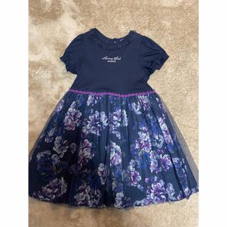 ANNA SUI mini - 未使用★ アナスイミニ　ワンピース　130 チュール　ANNA SUI mini