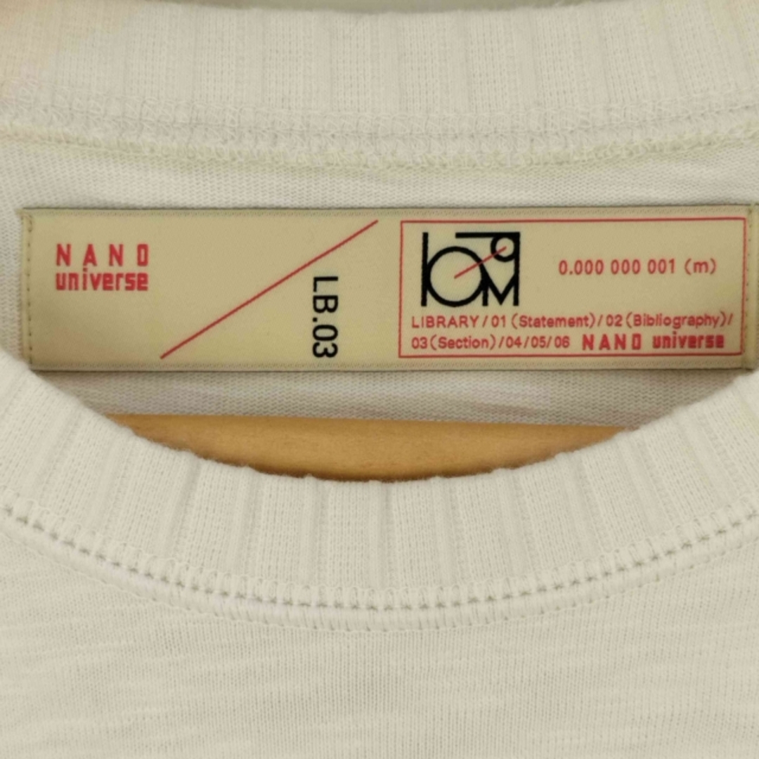 nano・universe(ナノユニバース)のnano universe(ナノユニバース) LB.03/スラブ天竺Tシャツ メンズのトップス(Tシャツ/カットソー(七分/長袖))の商品写真