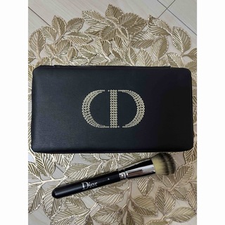 クリスチャンディオール(Christian Dior)のディオール　ノベルティブラシケ－ス・ファンデーションブラシセット(ブラシ・チップ)