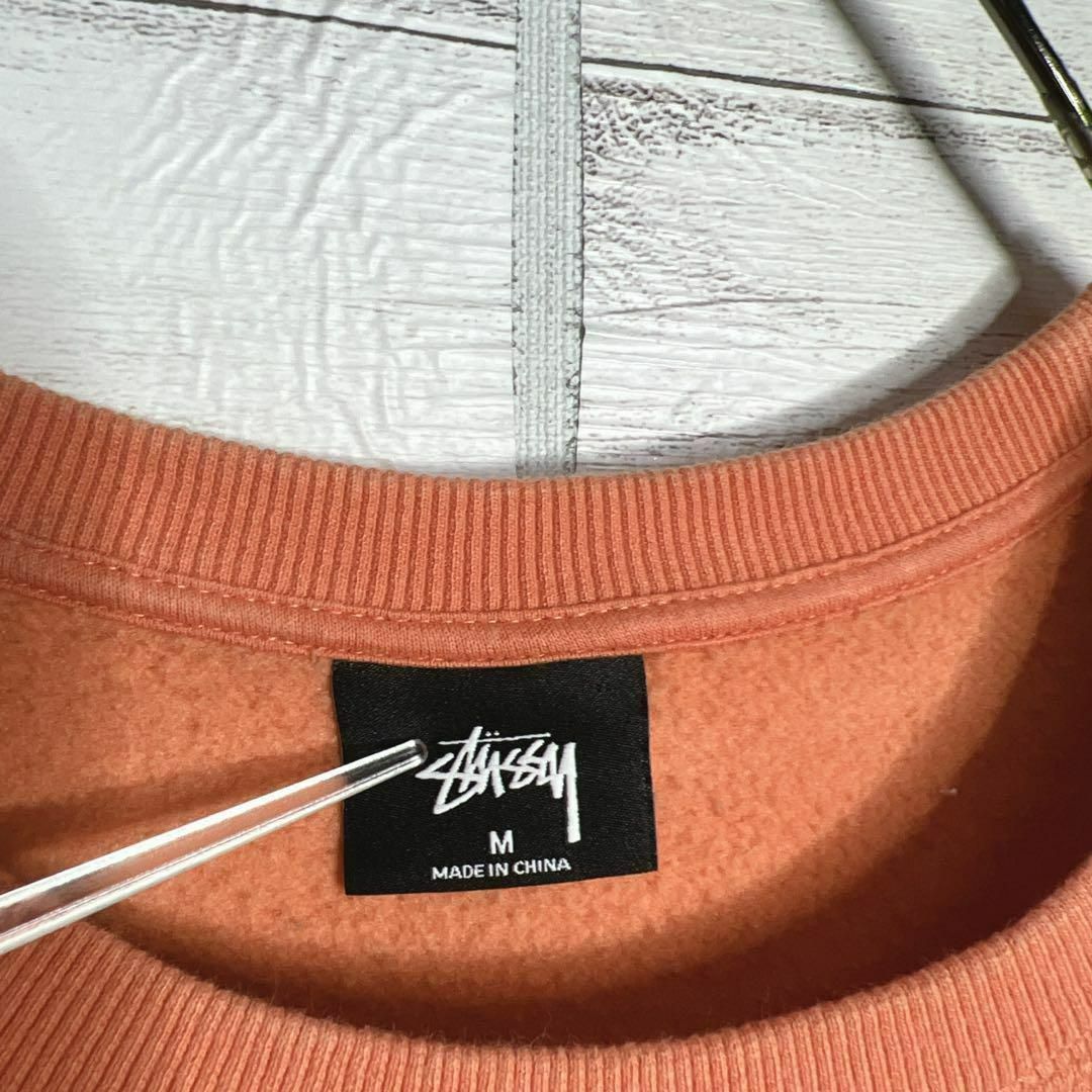 STUSSY(ステューシー)の【入手困難!!】ステューシー ✈︎刺繍 アーチロゴ ゆるだぼ トレーナー メンズのトップス(スウェット)の商品写真