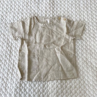 エイチアンドエム(H&M)のH&M ダブルウィーブシャツ 半袖 Tシャツ(Tシャツ/カットソー)