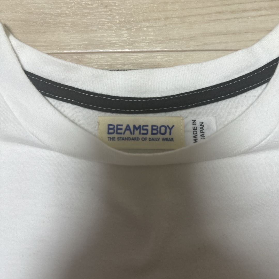 BEAMS BOY(ビームスボーイ)のBEAMS BOY Tシャツ ホワイト レディースのトップス(Tシャツ(半袖/袖なし))の商品写真