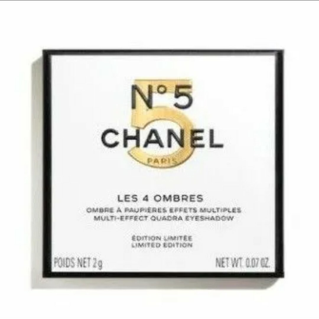 CHANEL(シャネル)のCHANEL【シャネル】 レキャトルオンブル No5 アイシャドウ　ショッパー付 コスメ/美容のベースメイク/化粧品(アイシャドウ)の商品写真