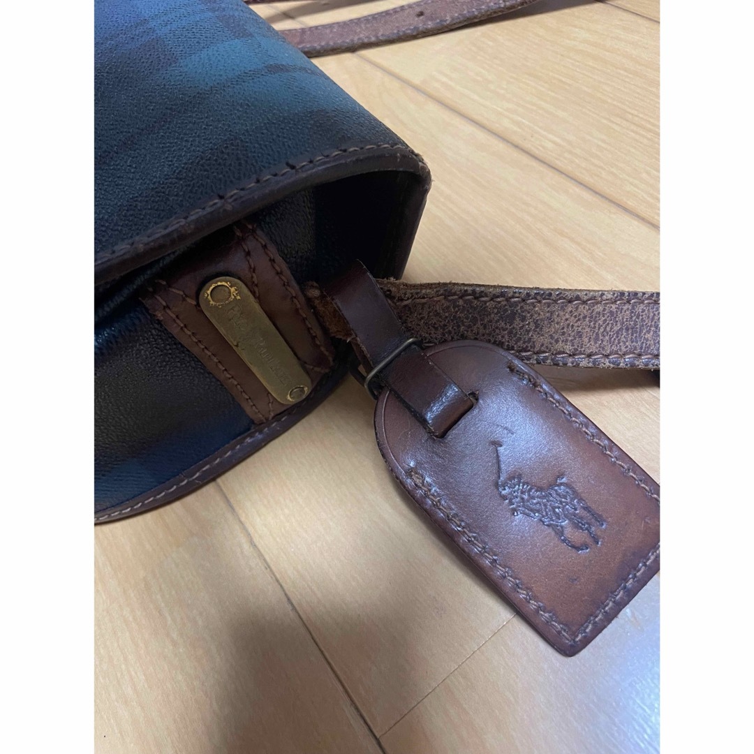 POLO RALPH LAUREN(ポロラルフローレン)の使用感あり！ラルフローレンショルダーバッグ レディースのバッグ(ショルダーバッグ)の商品写真