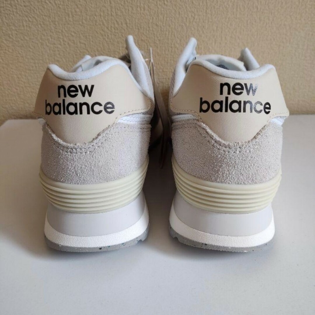 New Balance(ニューバランス)の【新品】ニューバランス U574FOG オフホワイト 27.5cm メンズの靴/シューズ(スニーカー)の商品写真