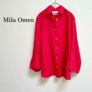 ミラオーウェン(Mila Owen)のMila Owen ミラオーウェン 長袖シャツ リネン100% ワイドスリーブ(シャツ/ブラウス(長袖/七分))