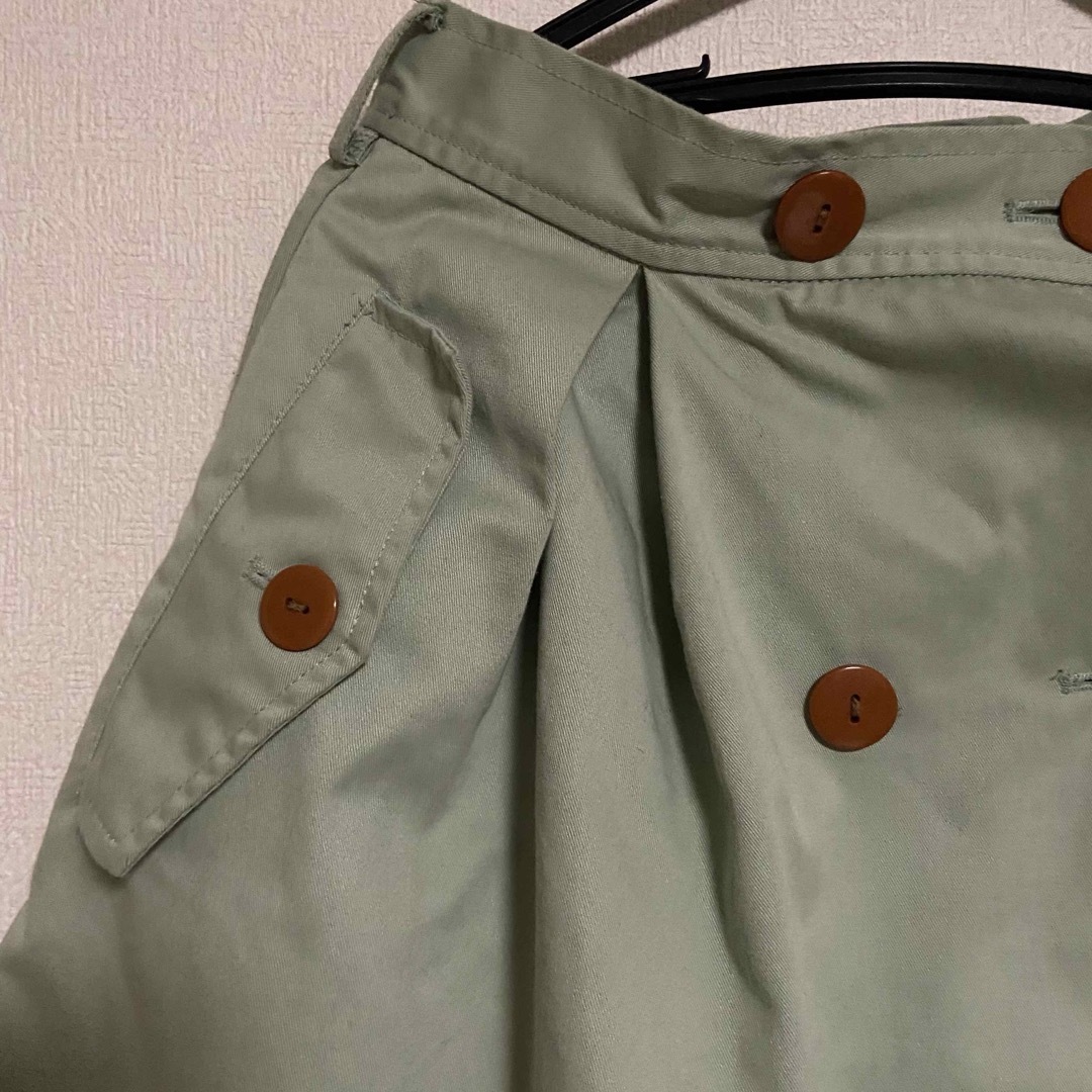 Dot&Stripes CHILDWOMAN(ドットアンドストライプスチャイルドウーマン)のトレンチスカート　Dot＆Stripes　CHILDWOMAN レディースのスカート(ひざ丈スカート)の商品写真