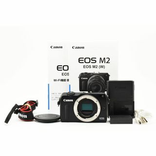 キヤノン(Canon)のCanon EOS M2 ボディ 【使用感少ない美品】(ミラーレス一眼)