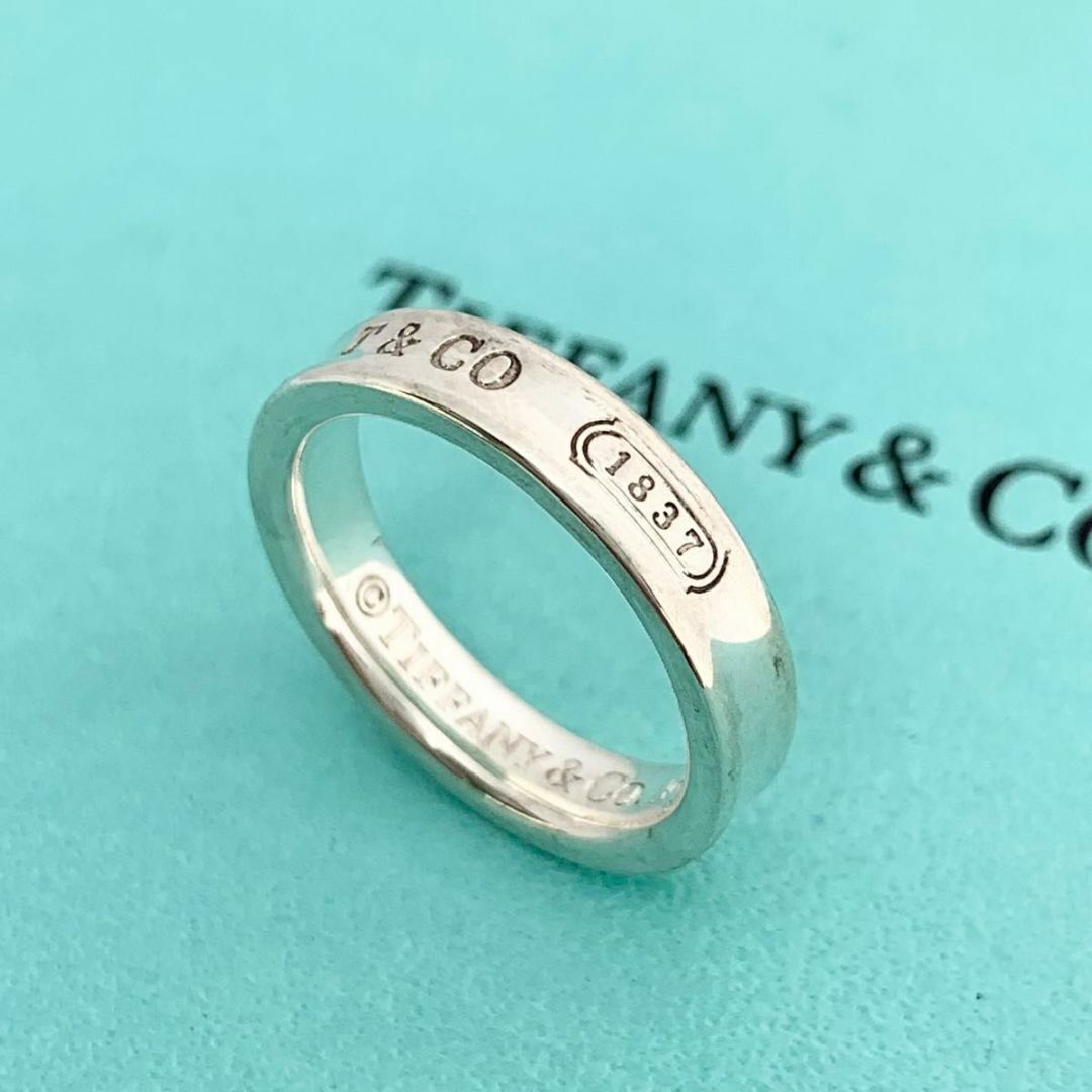 Tiffany & Co.(ティファニー)のTIFFANY&Co. ティファニー ナロー リング 1837 925 x11 レディースのアクセサリー(リング(指輪))の商品写真