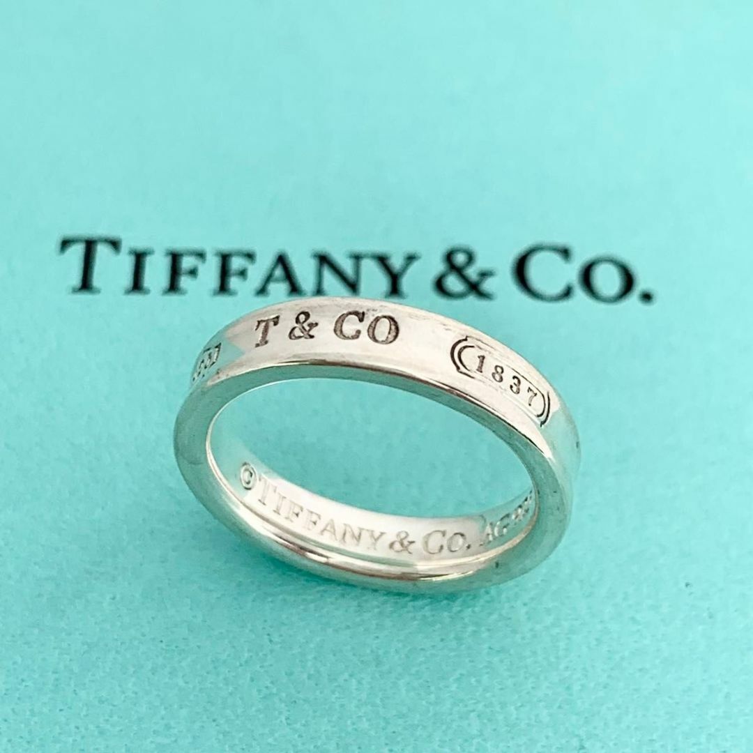 Tiffany & Co.(ティファニー)のTIFFANY&Co. ティファニー ナロー リング 1837 925 x11 レディースのアクセサリー(リング(指輪))の商品写真