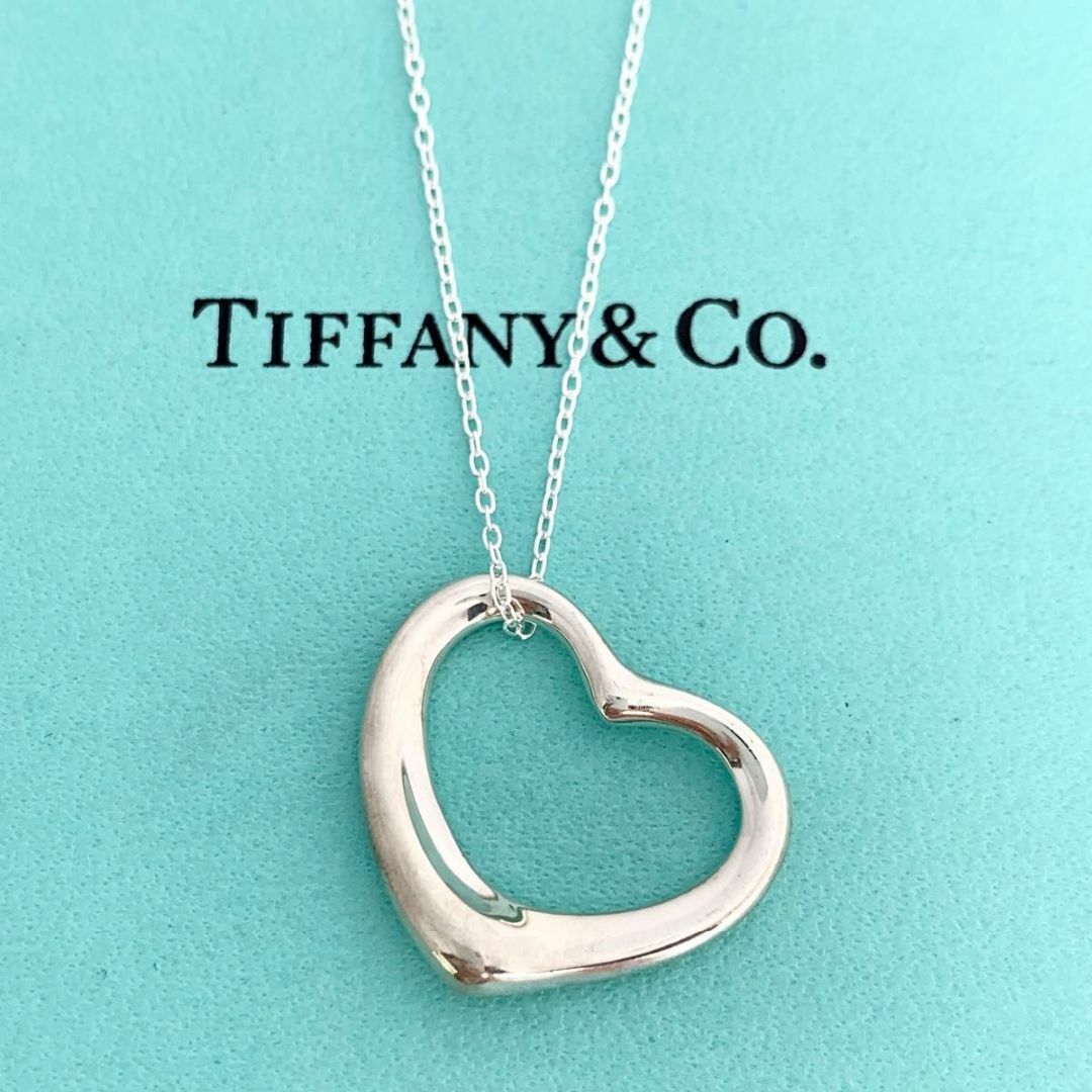 Tiffany & Co.(ティファニー)のティファニー オープンハート ネックレス ペンダント エルサペレッティ an1 レディースのアクセサリー(ネックレス)の商品写真