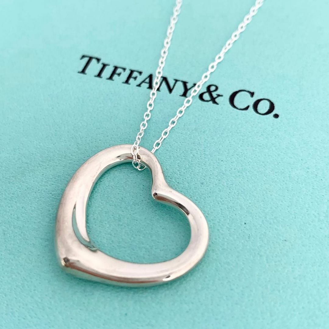 Tiffany & Co.(ティファニー)のティファニー オープンハート ネックレス ペンダント エルサペレッティ an1 レディースのアクセサリー(ネックレス)の商品写真