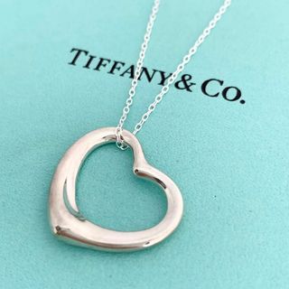 ティファニー(Tiffany & Co.)のティファニー オープンハート ネックレス ペンダント エルサペレッティ an1(ネックレス)