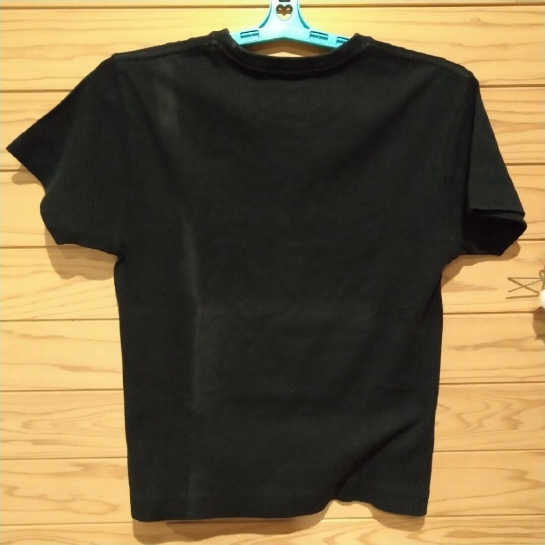 レディース　黒　Tシャツ　綿100% レディースのトップス(Tシャツ(半袖/袖なし))の商品写真
