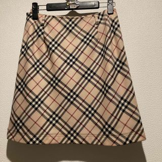 バーバリーブルーレーベル(BURBERRY BLUE LABEL)のバーバリー　ブルーレーベル　スカート(ひざ丈スカート)