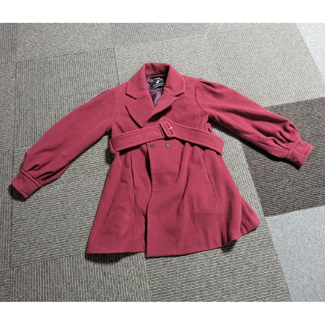 SNIDEL(スナイデル)のSNIDEL スリーブボリュームショートコート PNK ピンク スナイデル レディースのジャケット/アウター(ロングコート)の商品写真