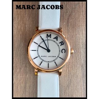 マークジェイコブス(MARC JACOBS)のMARC JACOBS マークジェイコブス　腕時計  箱・説明書付き　白ホワイト(腕時計)