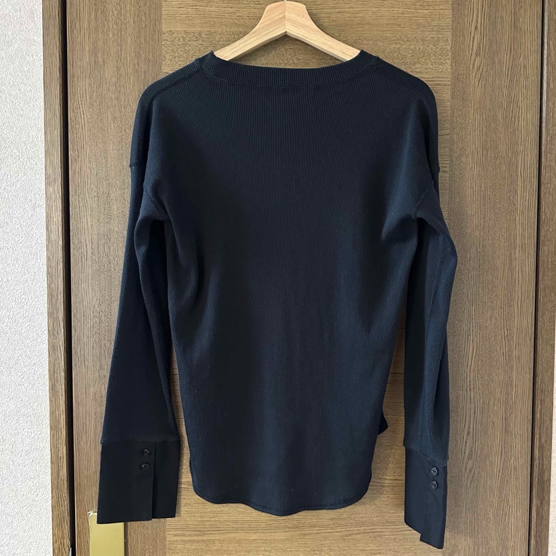 Ameri VINTAGE(アメリヴィンテージ)の【AMERI VINTAGE】 FLAT SEAMER TELECO TOP レディースのトップス(カットソー(長袖/七分))の商品写真