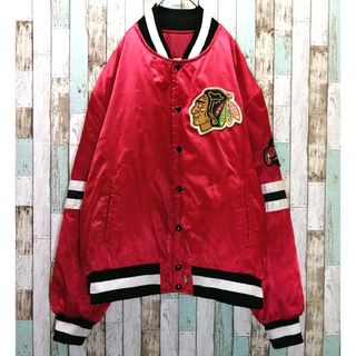 NHL　シカゴブラックホークス　スタジャン(スタジャン)