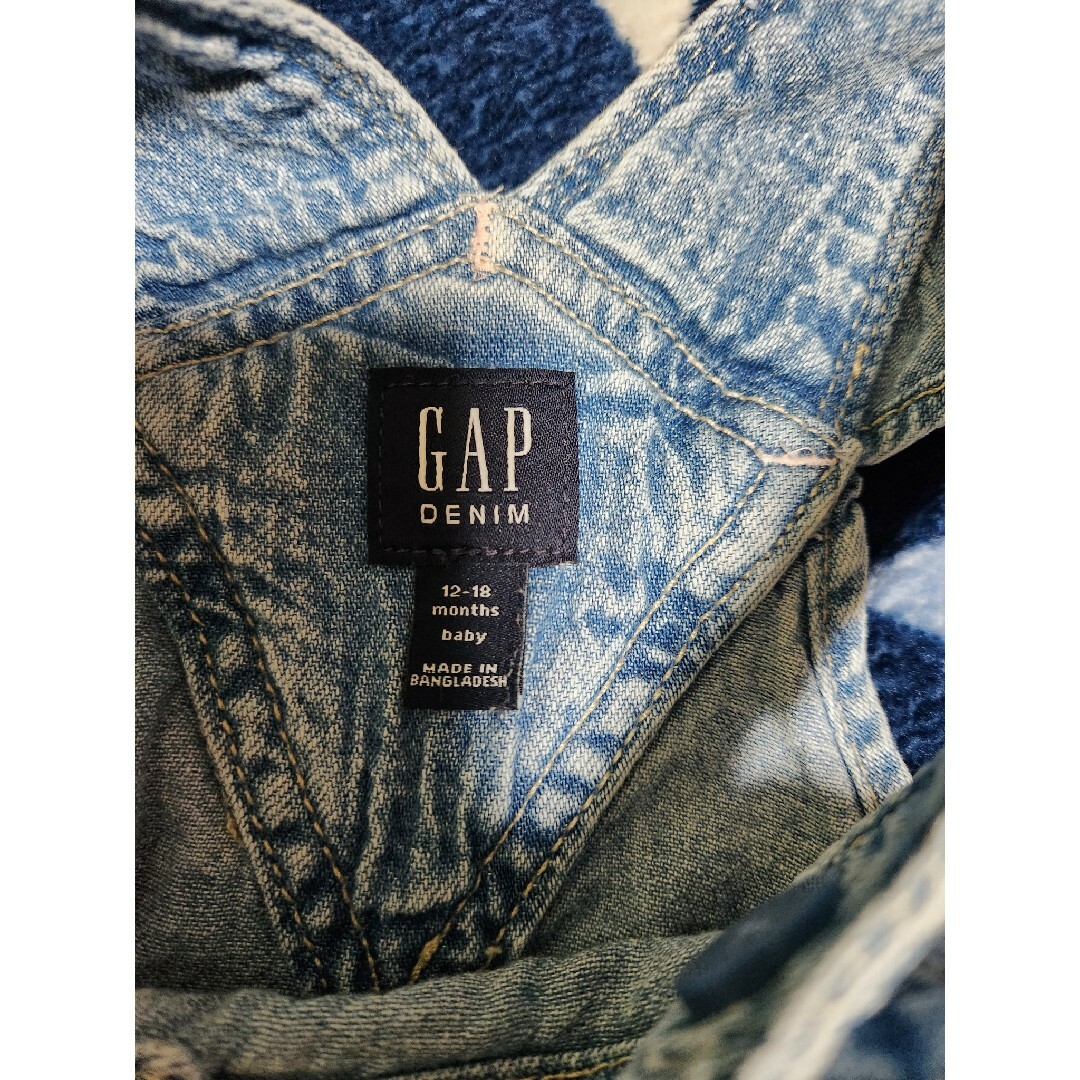 GAP(ギャップ)のロンパース サロペット GAP キッズ/ベビー/マタニティのベビー服(~85cm)(ロンパース)の商品写真