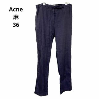 アクネ(ACNE)のAcne アクネ 麻  パンツ 36 薄手 おしゃれ(その他)