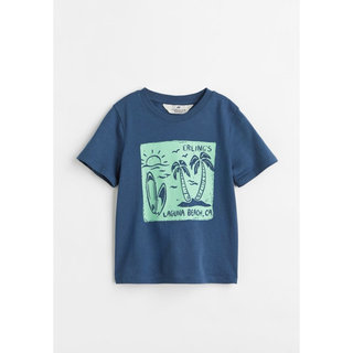 エイチアンドエム(H&M)のH&M Tシャツ キッズ 100/105 ダークブルー ラグナビーチ(Tシャツ/カットソー)