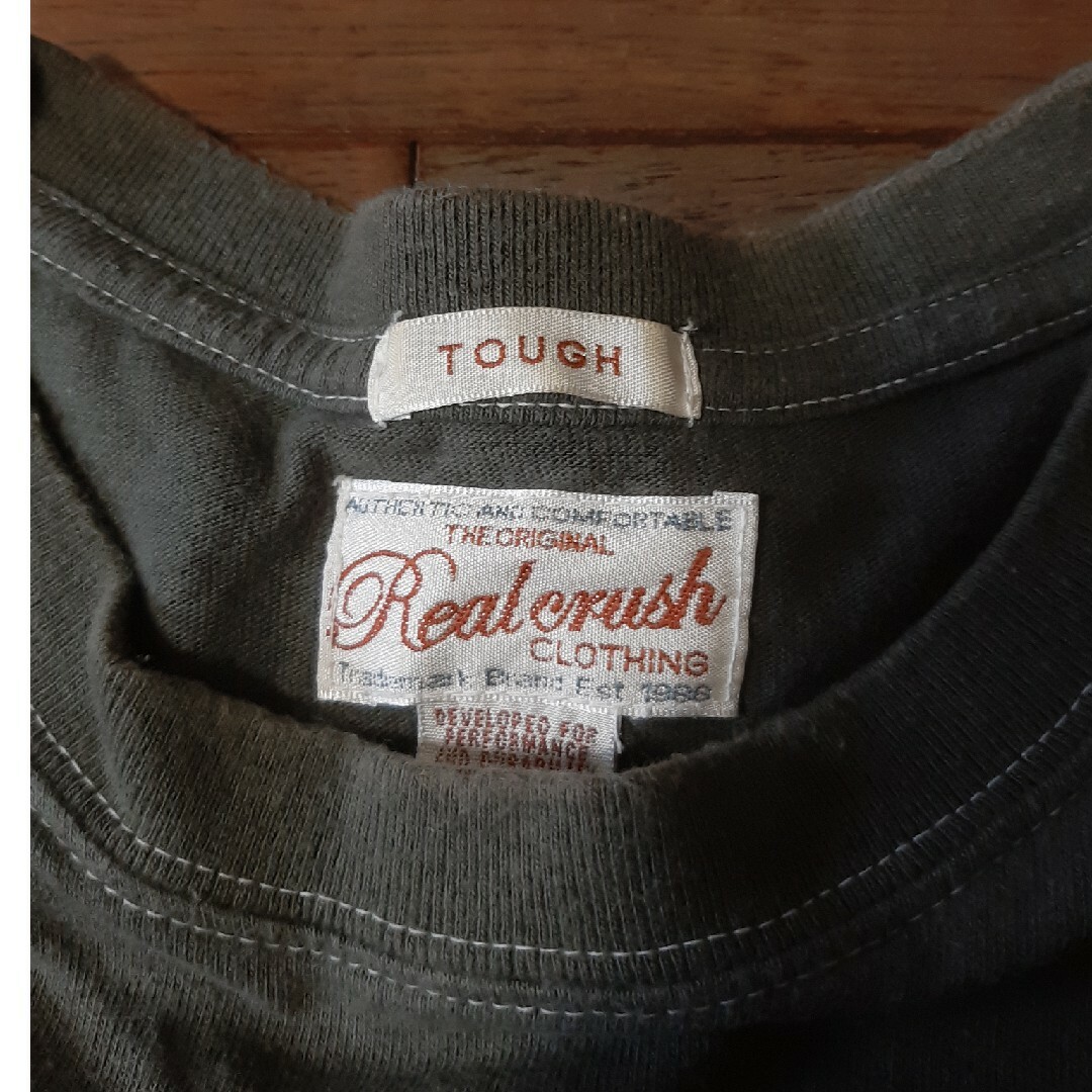 real clush ロングTシャツ メンズのトップス(Tシャツ/カットソー(七分/長袖))の商品写真