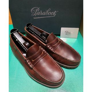 パラブーツ(Paraboot)の【極美品】Paraboot CORAUX RAID アメリカ ローファー 5.5(スリッポン/モカシン)