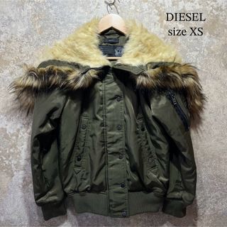 ディーゼル(DIESEL)のDIESEL ディーゼル N-2B フライトジャケット(ミリタリージャケット)