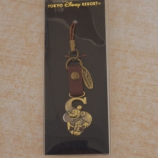 ディズニー(Disney)の新品未使用 Disney イニシャルキーホルダーS ミッキー(キーホルダー)