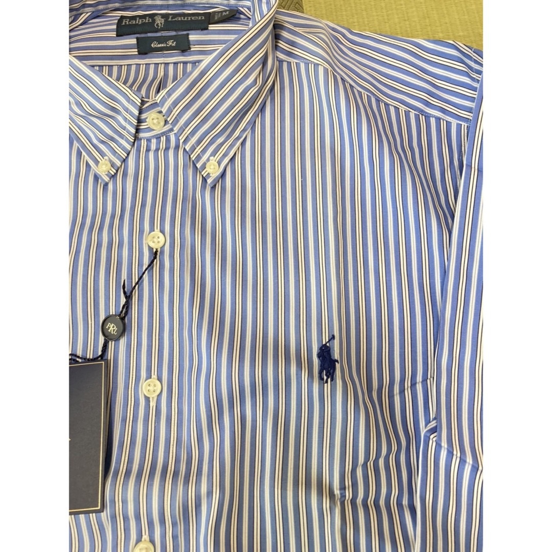 Ralph Lauren(ラルフローレン)の新品未使用 ラルフローレン ストライプ 長袖シャツ タグ付き  メンズのトップス(シャツ)の商品写真