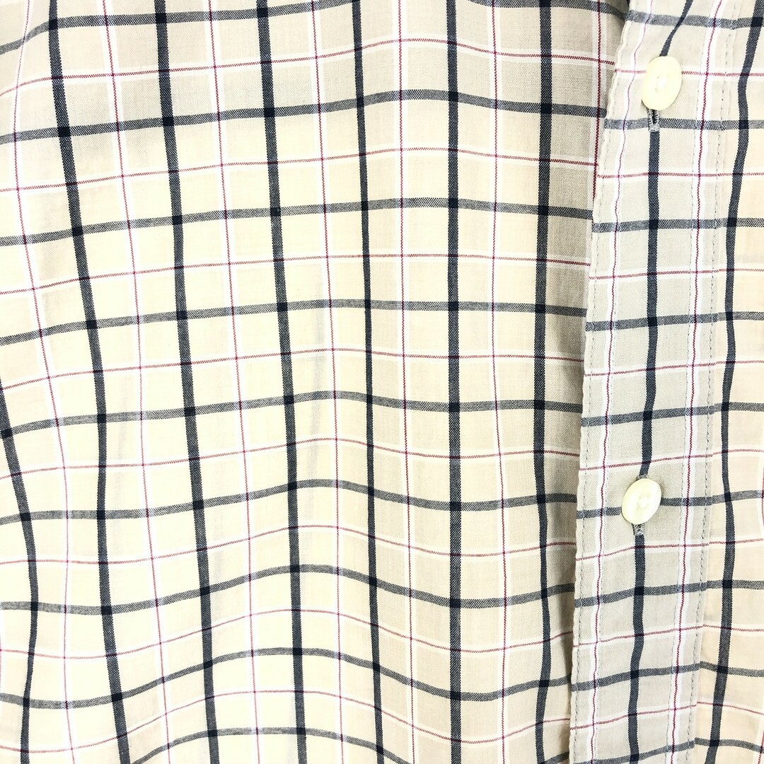 Ralph Lauren(ラルフローレン)の古着 90年代 ラルフローレン Ralph Lauren CHAPS チャップス 半袖 ボタンダウン チェックシャツ メンズM ヴィンテージ /eaa441046 メンズのトップス(シャツ)の商品写真