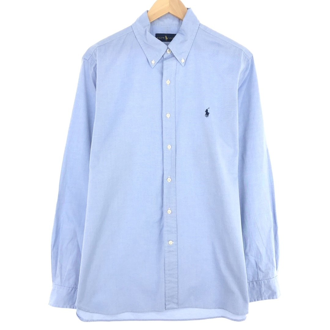 Ralph Lauren(ラルフローレン)の古着 ラルフローレン Ralph Lauren POLO RALPH LAUREN 長袖 ボタンダウンシャツ メンズL /eaa441098 メンズのトップス(シャツ)の商品写真