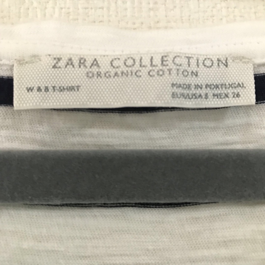 ZARA(ザラ)のZARA トップス　ボーダー　Sサイズ レディースのトップス(Tシャツ(半袖/袖なし))の商品写真