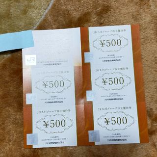 JR九州グループ　株主優待　2500円分(その他)