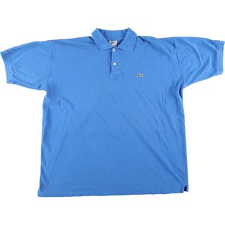 ラコステ(LACOSTE)の古着 ラコステ LACOSTE フレンチラコステ 半袖 ポロシャツ フランス製 10 メンズXXL /eaa444393(ポロシャツ)