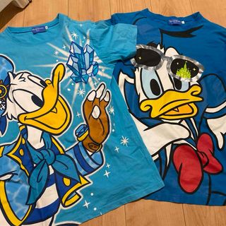 Disney - ディズニーリゾート　ドナルドtシャツ2枚セット