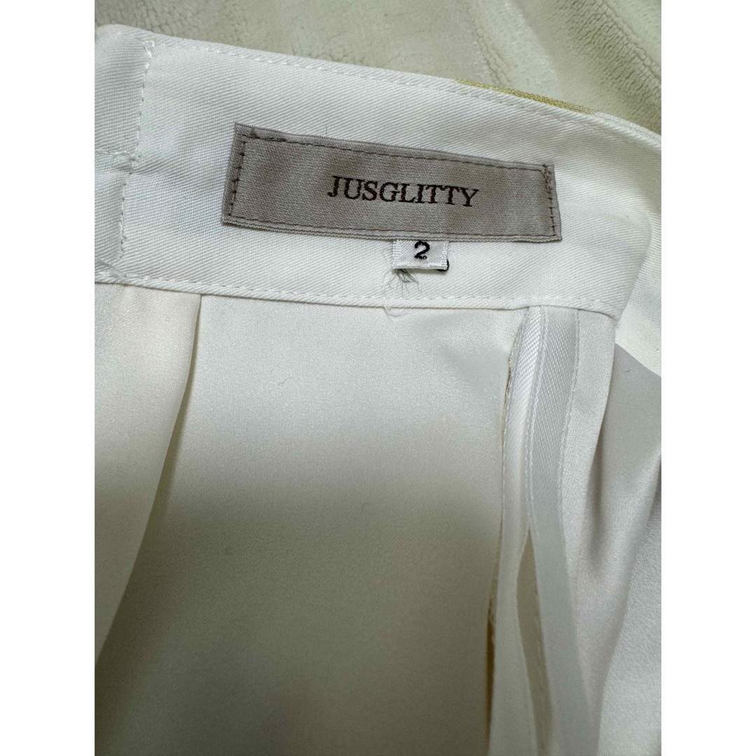 JUSGLITTY(ジャスグリッティー)のJUSGLITTYフラワープリントスカート レディースのスカート(ロングスカート)の商品写真