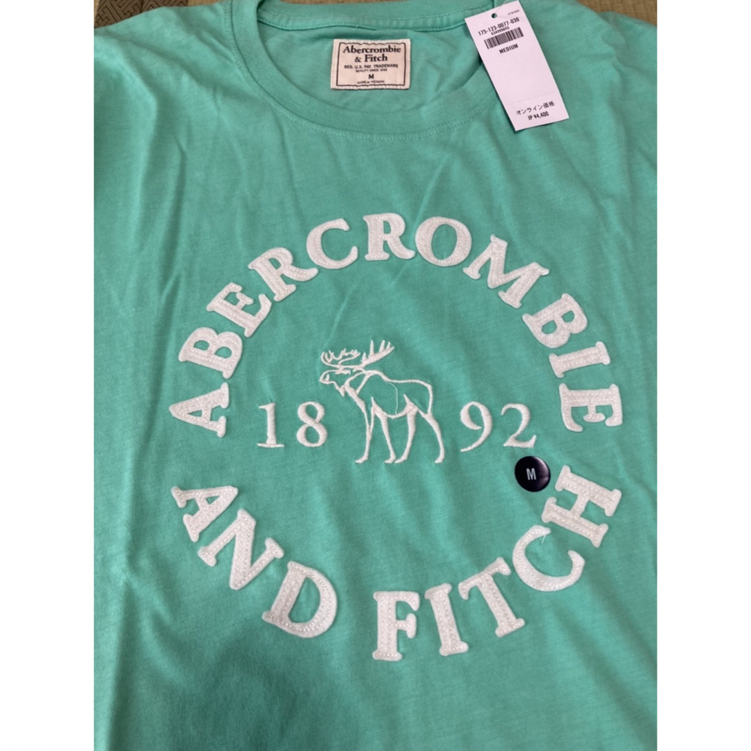 Abercrombie&Fitch(アバクロンビーアンドフィッチ)の新品未使用 アバクロ Tシャツ メンズのトップス(Tシャツ/カットソー(半袖/袖なし))の商品写真